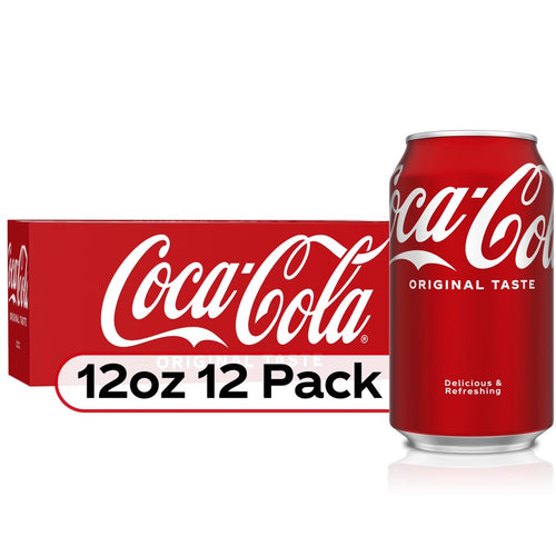 1/2 Diet Coke 1/2 Coca Cola Cans
