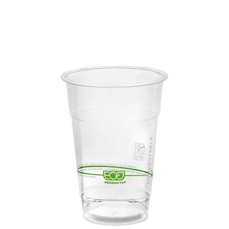 Vasos de plástico transparente de 16 oz (paquete de 50)