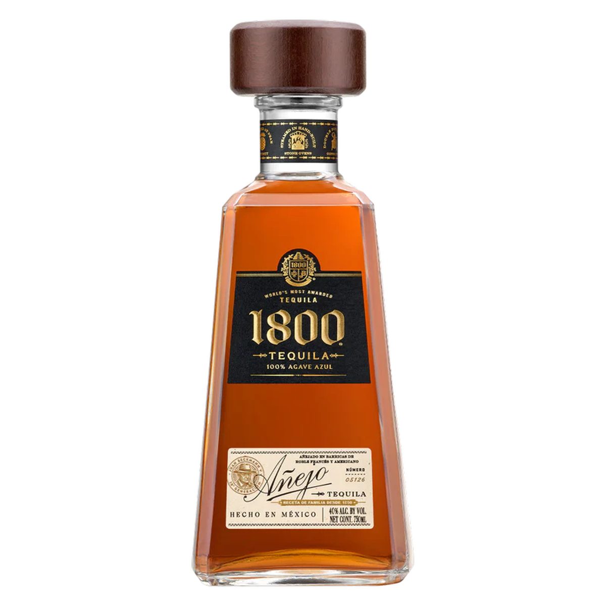 1800 Tequila Añejo 750ml テキーラ　アネホ 1800 Tequila Anejo (750ml) – Mike's Beverages and Liquors