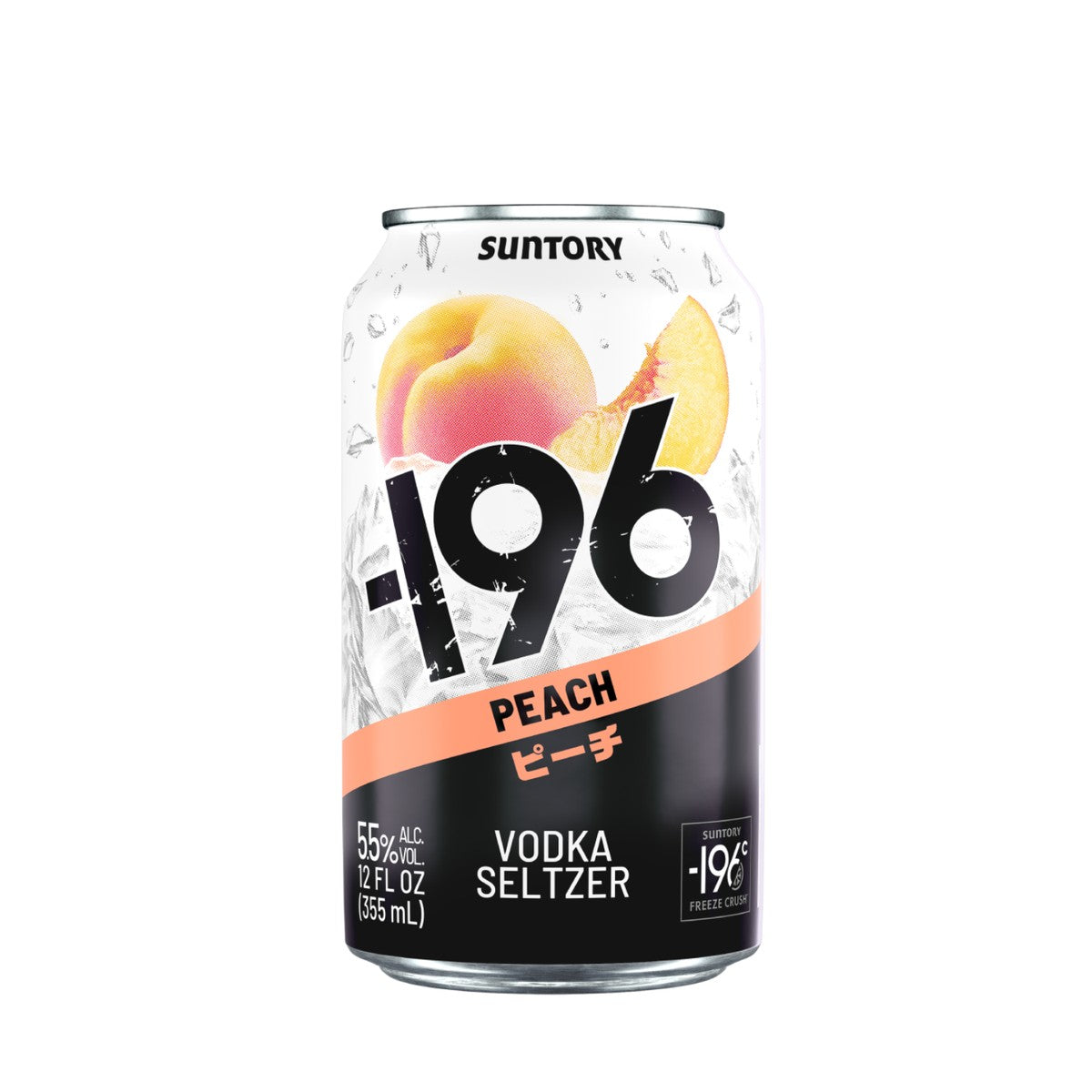 -196 Vodka Peach Seltzer (4-Pack 12oz)