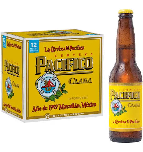 Pacifico 12oz BTLS