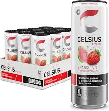 Celsius Strawberry Guava 12oz Can