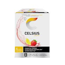 Celsius Strawberry Lemonade 12oz Can