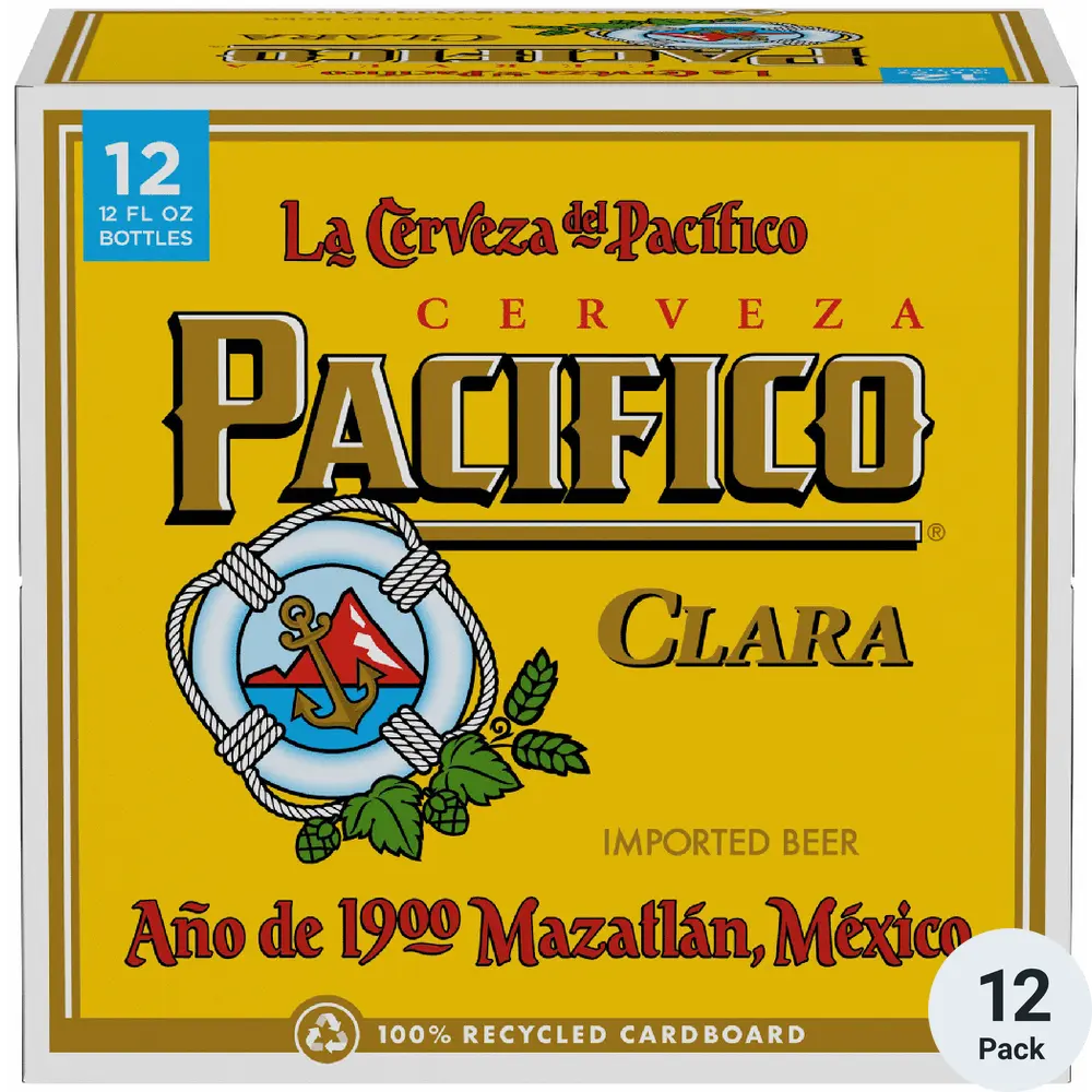Pacifico 12oz BTLS