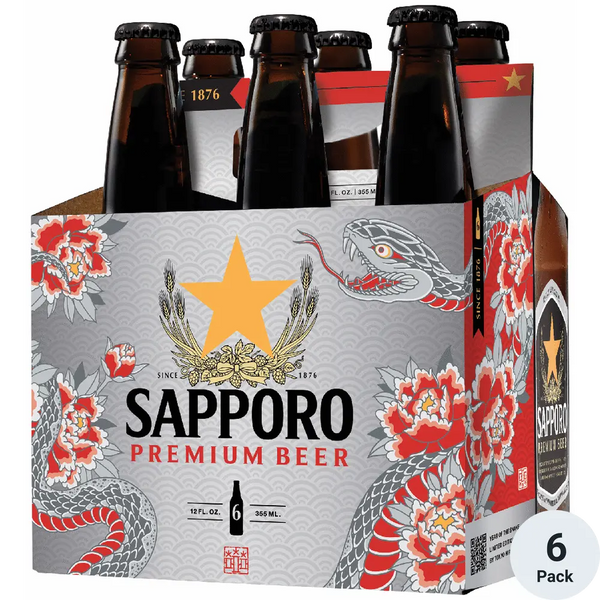 Sapporo (6-Pack) – Mike's Beverages and Liquors