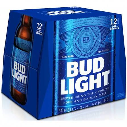 Bud Light 12oz Bottles