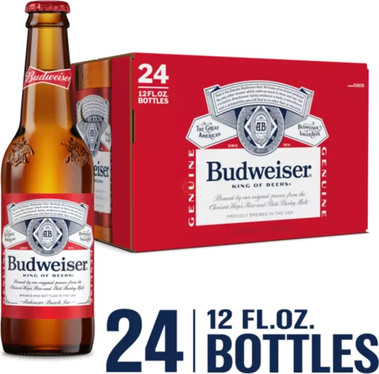 Budweiser 12oz Bottles