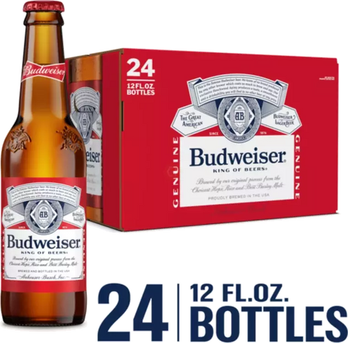 Budweiser 12oz Bottles