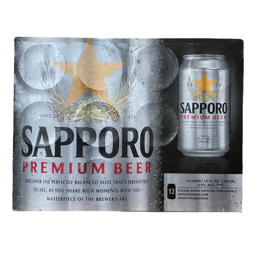 Sapporo Premium (Paquete de 12)