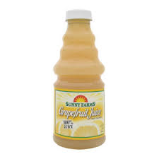 Sunny Farms Grapefruit Juice (64oz Bottle)