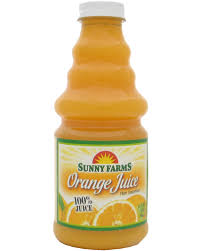 Sunny Farms Orange Juice (64oz Bottle)