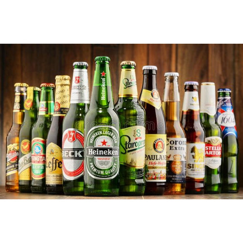 Assort CS Imported Beer BTLS