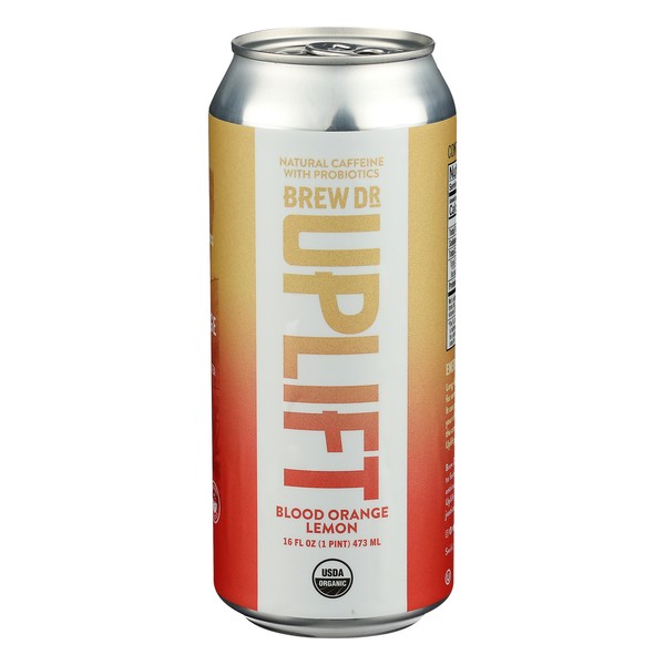 Brew Dr. Yerba Mate Blood Orange Lemon (Case 12×16oz)