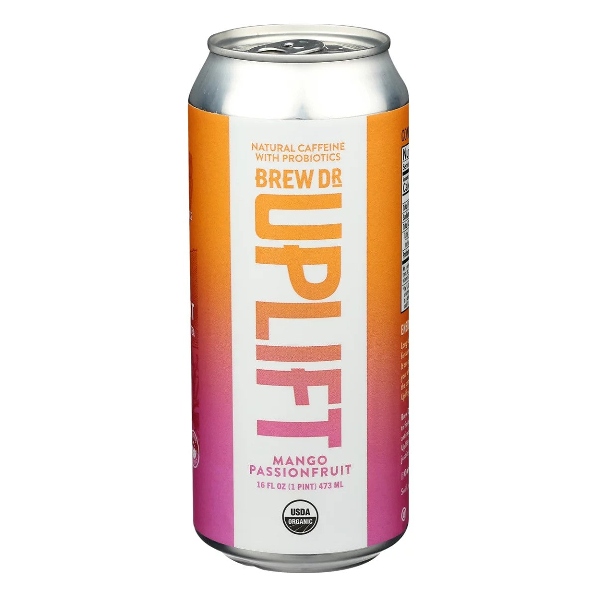Brew Dr. Yerba Mate Mango Passionfruit (Case 12×16oz)