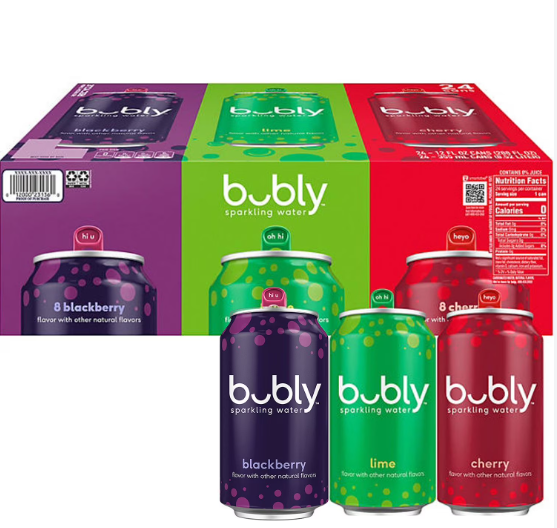 Bubly Variety Pack (24-Pack)