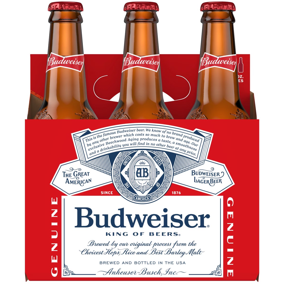 Budweiser 12oz Bottles