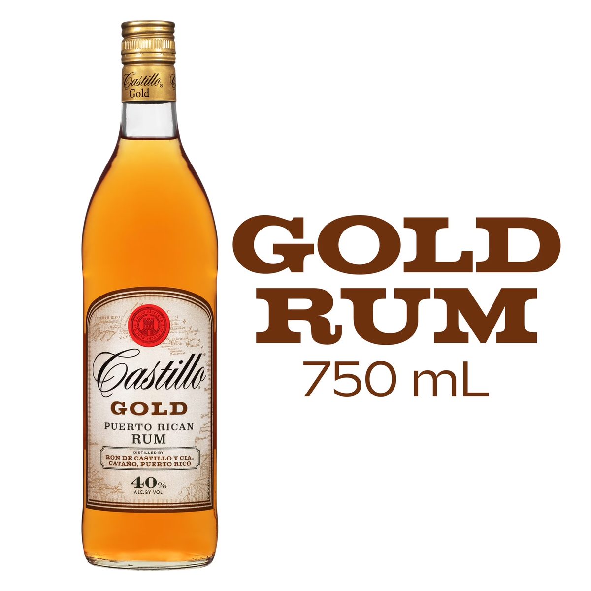 Castillo Rum Gold LTR