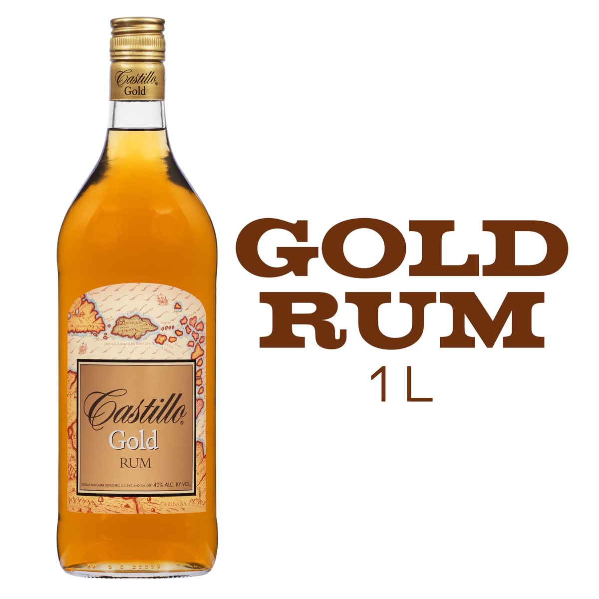 Castillo Rum Gold LTR