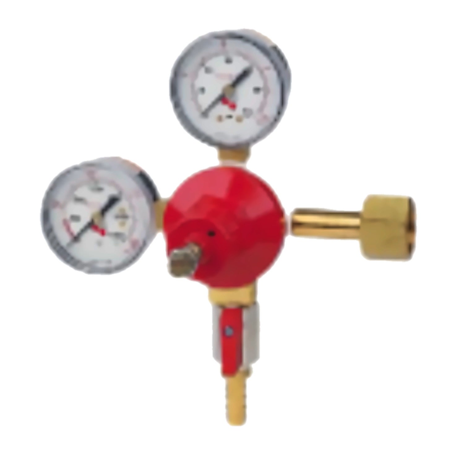 CO2 Regulator — Dual Gauge