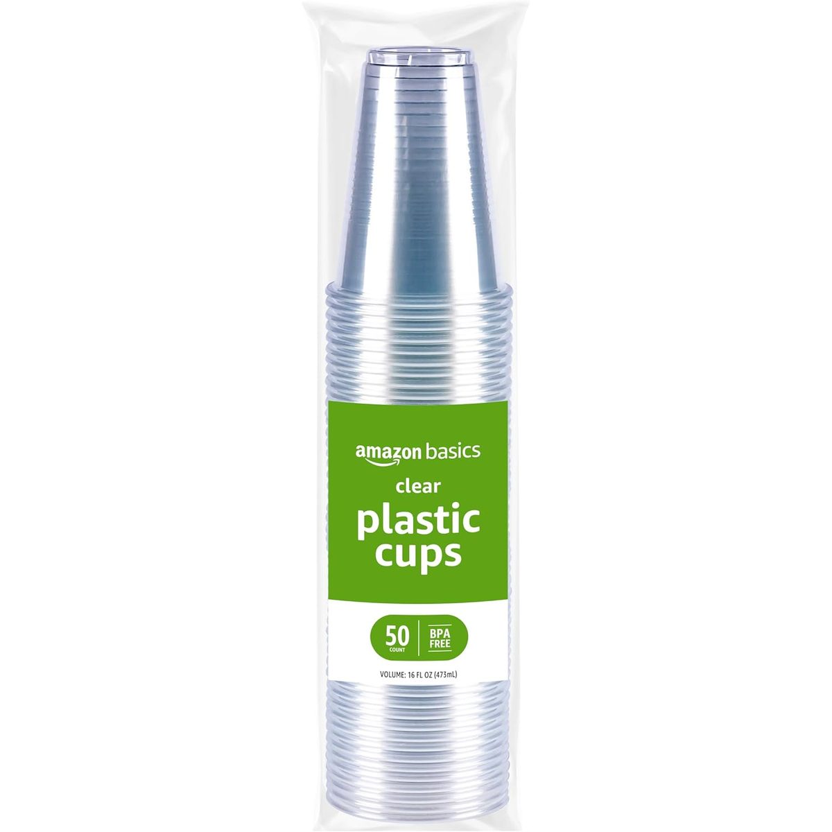 Clear Plastic Cups 16oz (100-pack)