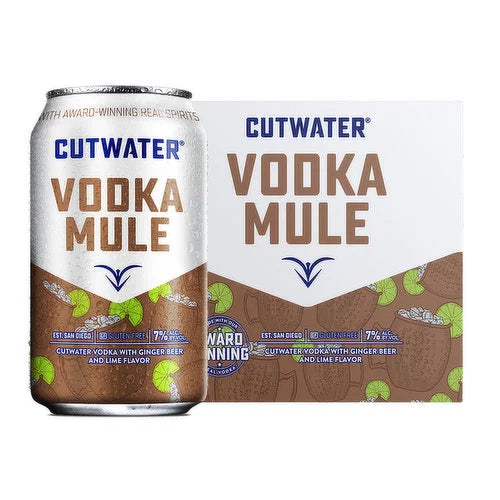 Cutwaters Vodka Mule 12oz