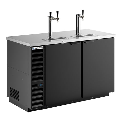 ! Beverage-Air DD58HC-1-B Commercial Direct-Draw Kegerator (8-Keg)