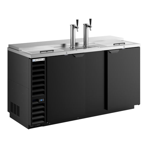 ! Beverage-Air DD68-B Commercial Club-Top Kegerator (10-Keg)