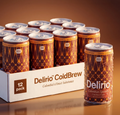 Delirio Cold brew coffee 12oz CANS 12pk