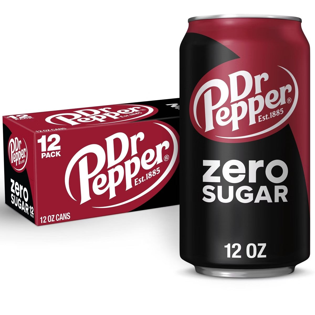 DR Pepper Zero Sugar 12oz Cans