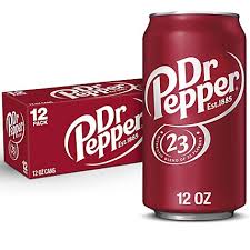 Dr Pepper 12oz Can