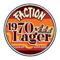 Faction 1970S Lager keg — available for delivery from Mike's Liquors San Francisco