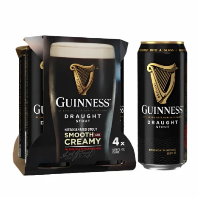 Guinness Draught Zero (Paquete de 4)