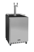 ! Kegco HK38BSC-2 Commercial Under-Counter Dual-Tap Kegerator