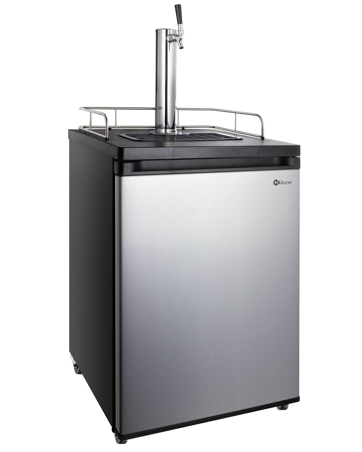 ! Kegco K209SS-1NK Single-Tap Kegerator — Stainless