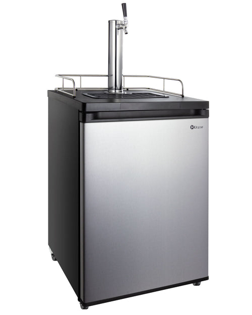 ! Kegco K209SS-1NK Single-Tap Kegerator — Stainless