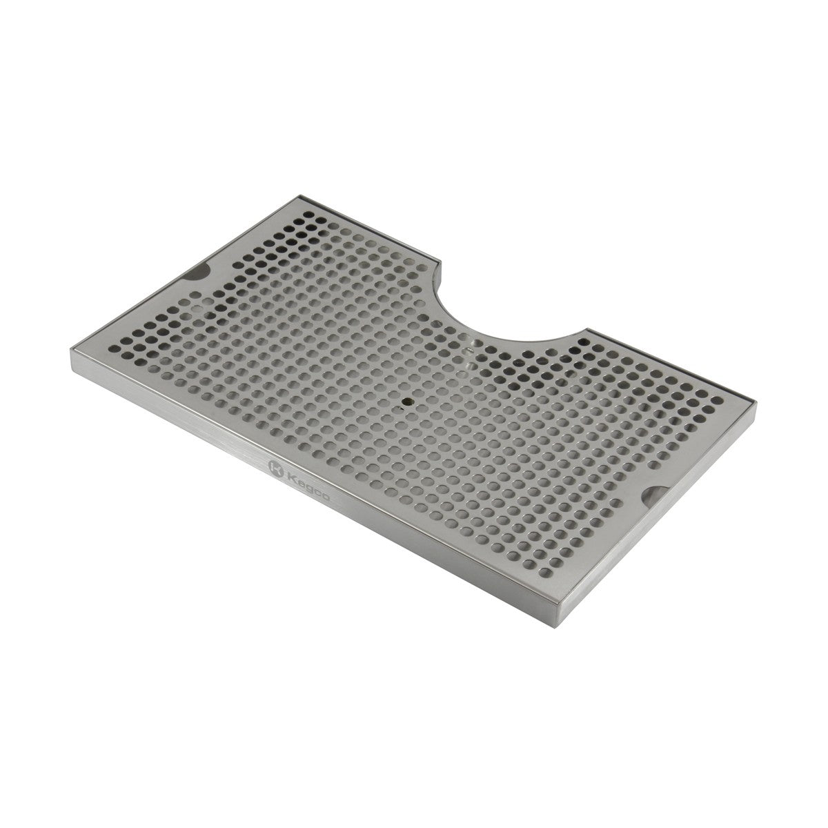 Kegco 16″ × 10″ Stainless Steel Drip Tray (With Drain)