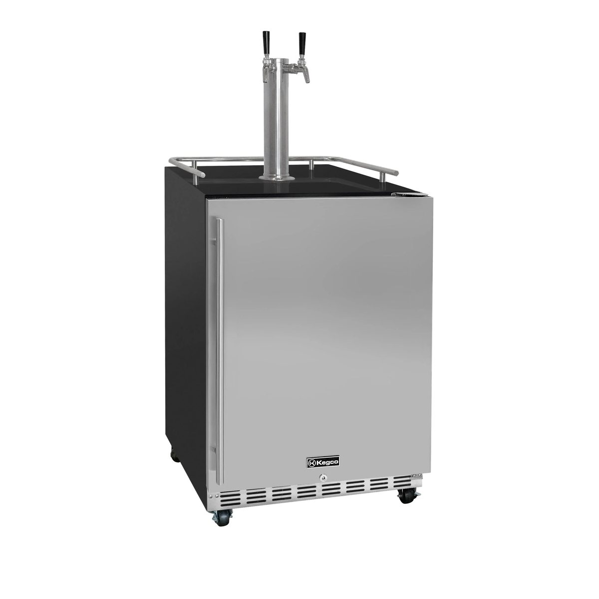 Kegco HK38BSC-2 Commercial Under-Counter Dual-Tap Kegerator