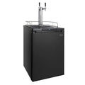 Kegco K309B-2NK Dual-Tap Digital Kegerator — Black