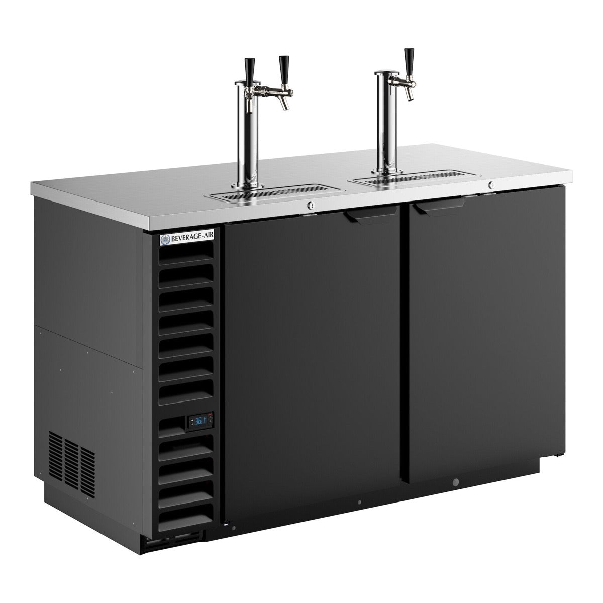 Beverage-Air dual-tower kegerator, the unit Mike's installs and sets up in San Francisco offices