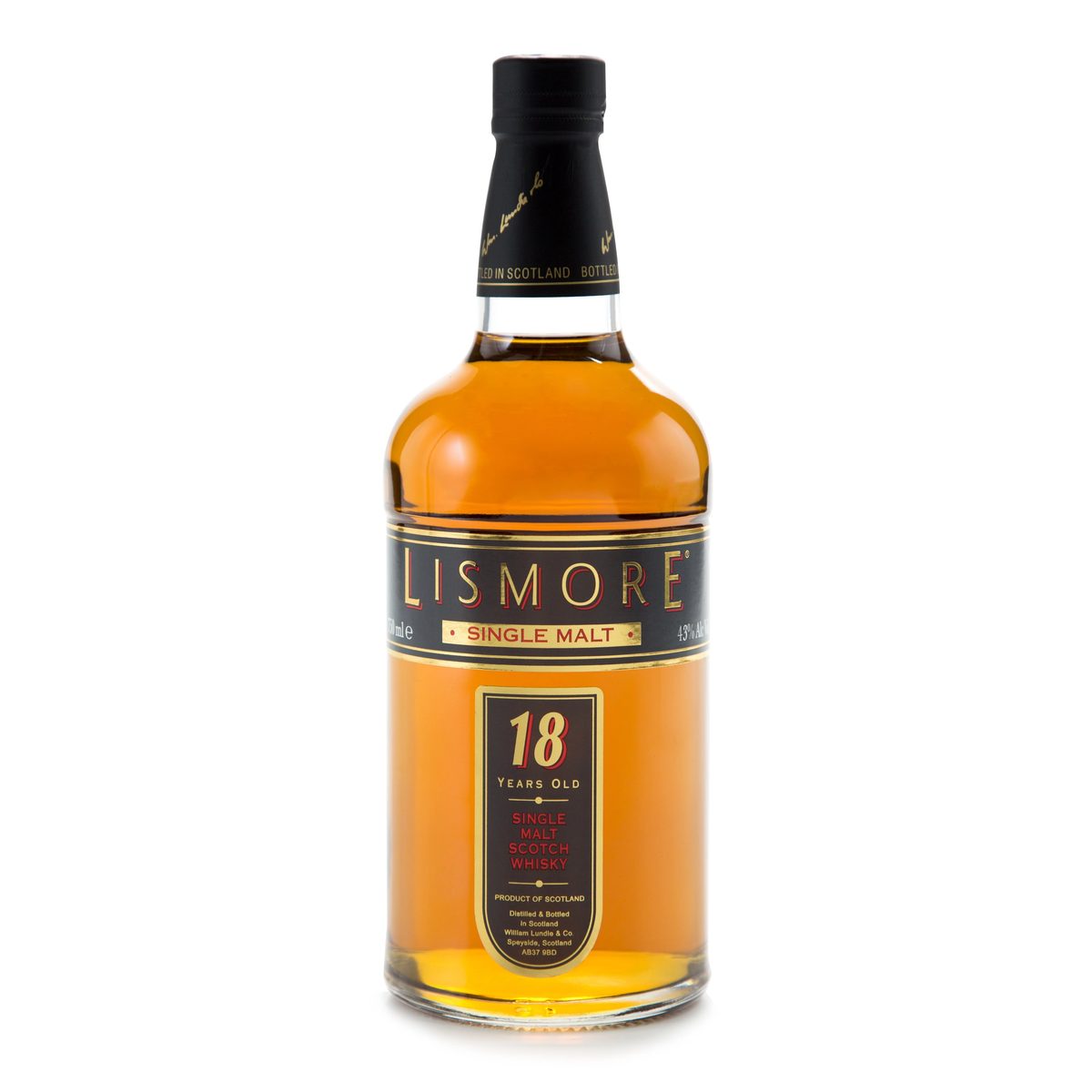 Lismore 18 Single Malt Scotch