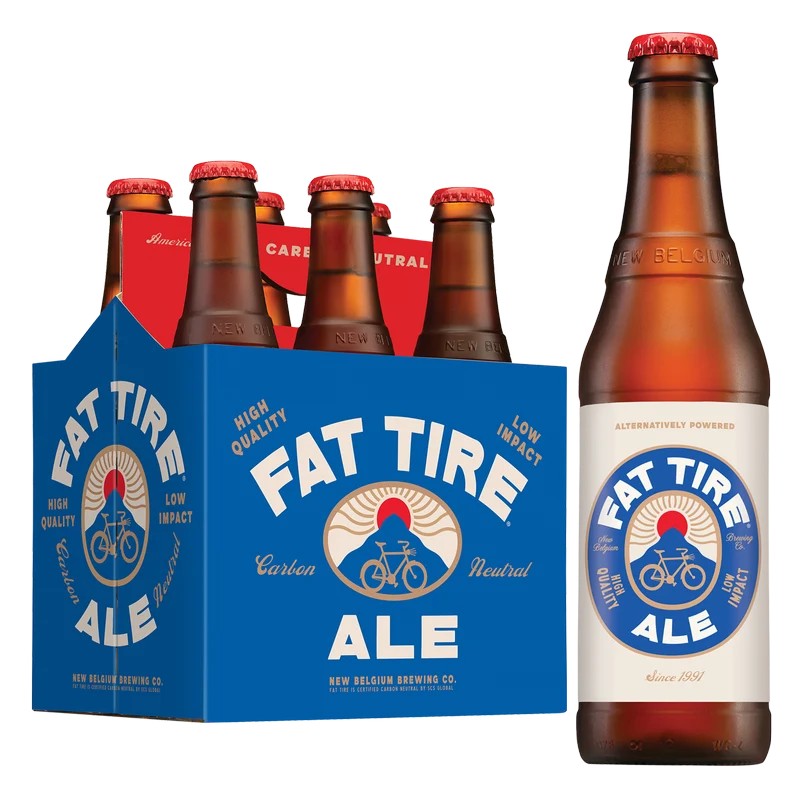 New Belgium Fat Tire 12oz Bottles