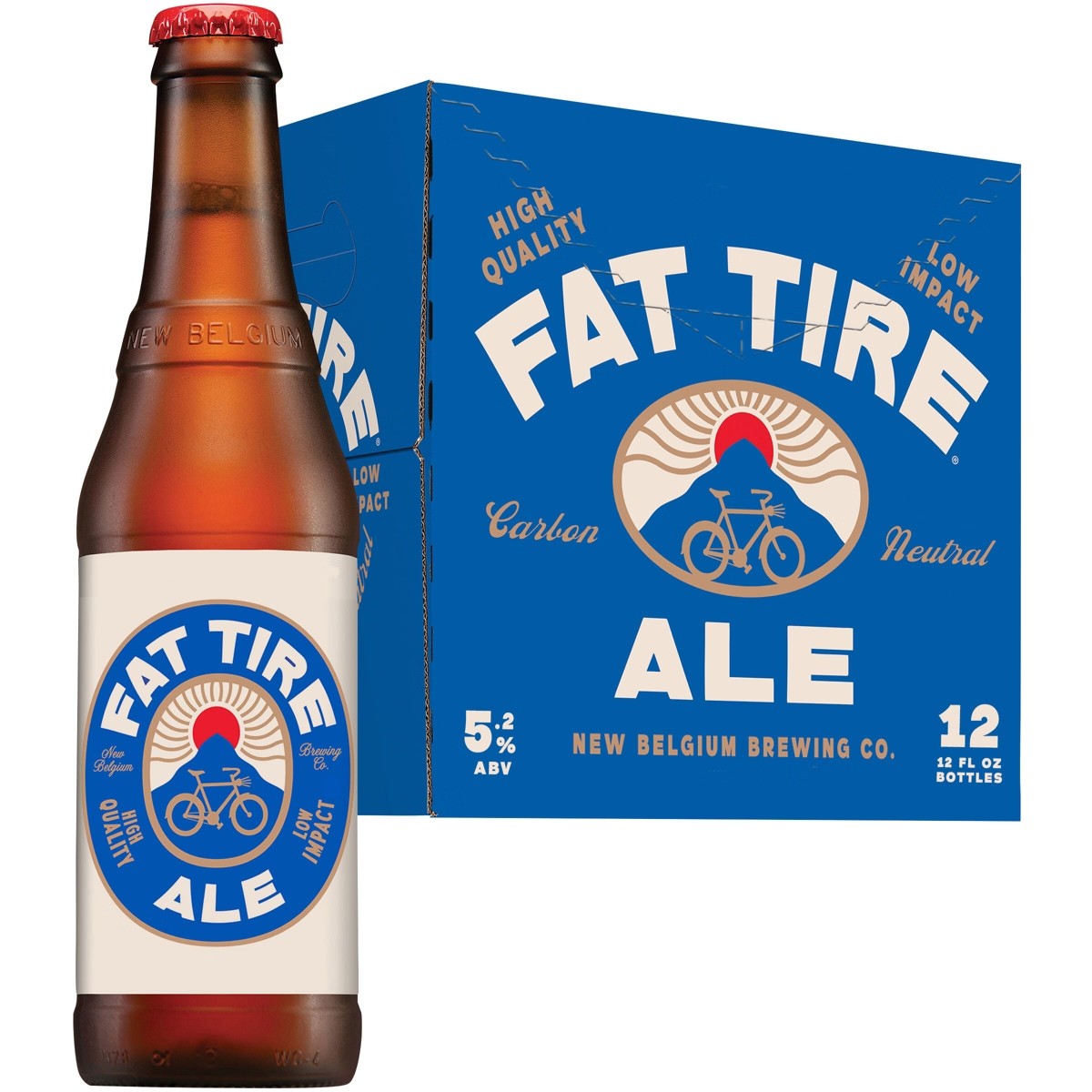 New Belgium Fat Tire 12oz Bottles