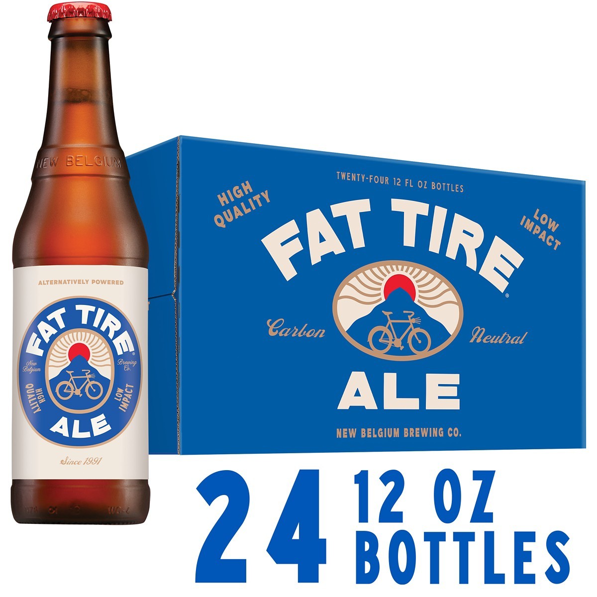 New Belgium Fat Tire 12oz Bottles