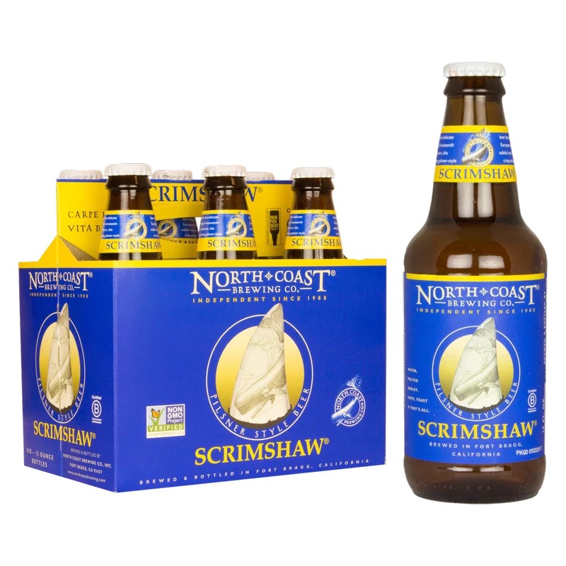 North Coast Scrimshaw Pilsner 12oz Bottle