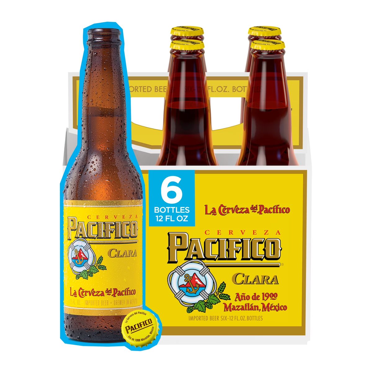 Pacifico 12oz BTLS