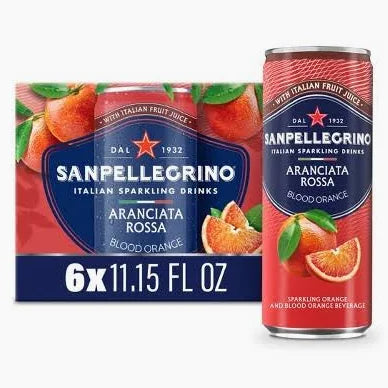 San Pellegrino Aranciata Rossa (Blood Orange 11.15oz)