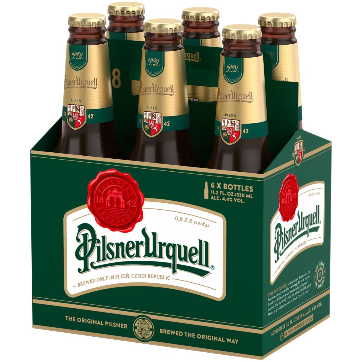 Pilsner Urquell Bottles