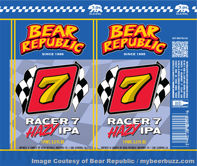 Bear Republic Racer 7 Hazy IPA  Keg (5G)