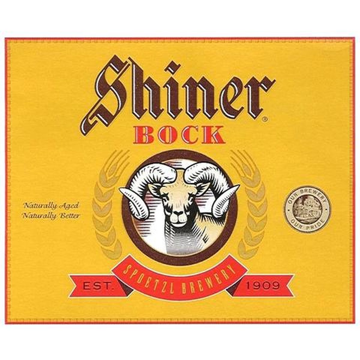 Shiner Bock keg — available for delivery from Mike's Liquors San Francisco