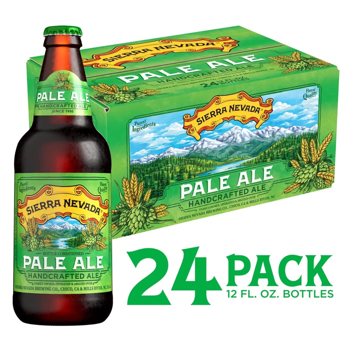 Sierra Nevada Pale Ale 12oz Btls